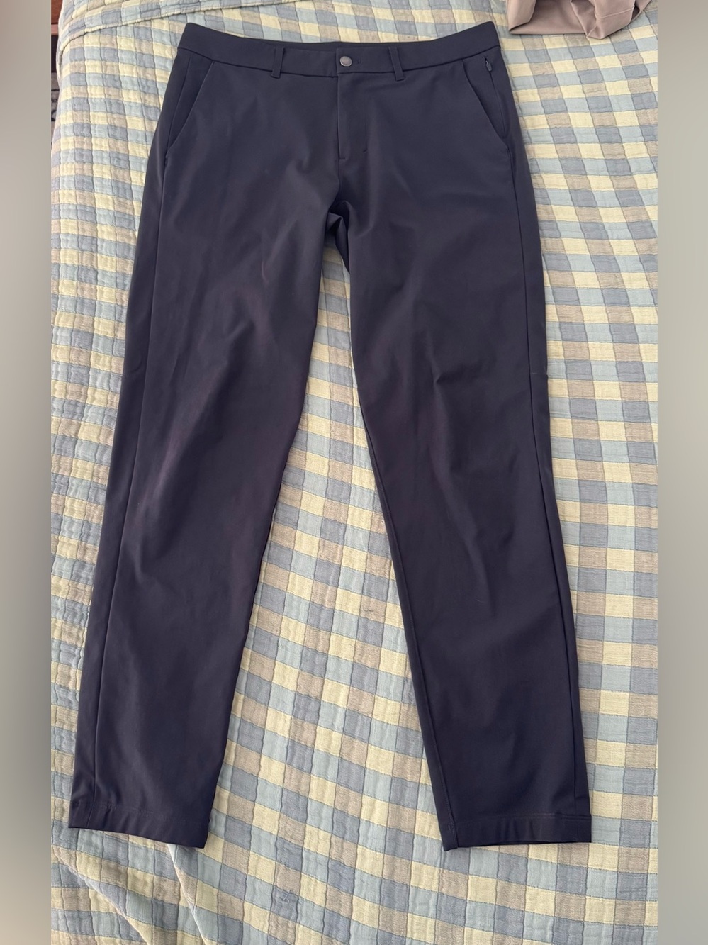 Lululemon Commission Slim-Fit Pant 33 waist 34 length - Charcoal
